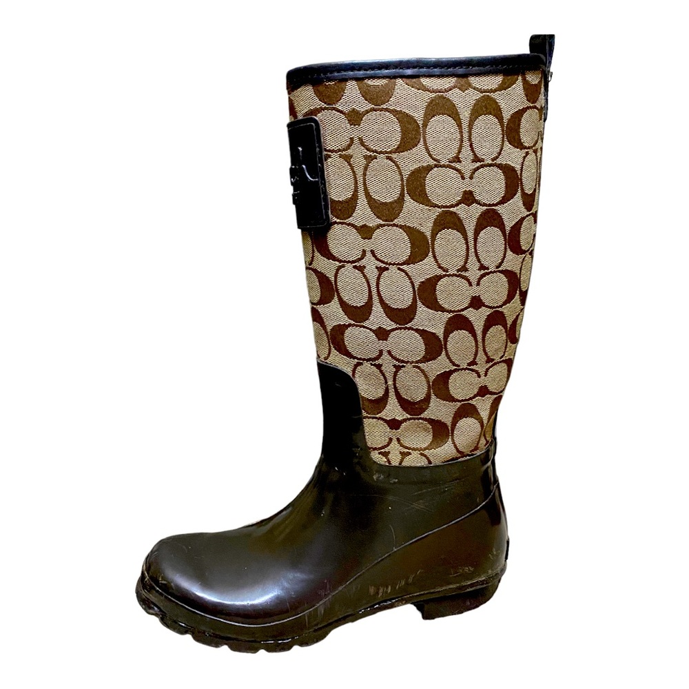 COACH Raining Boots - Picture 7 of 9